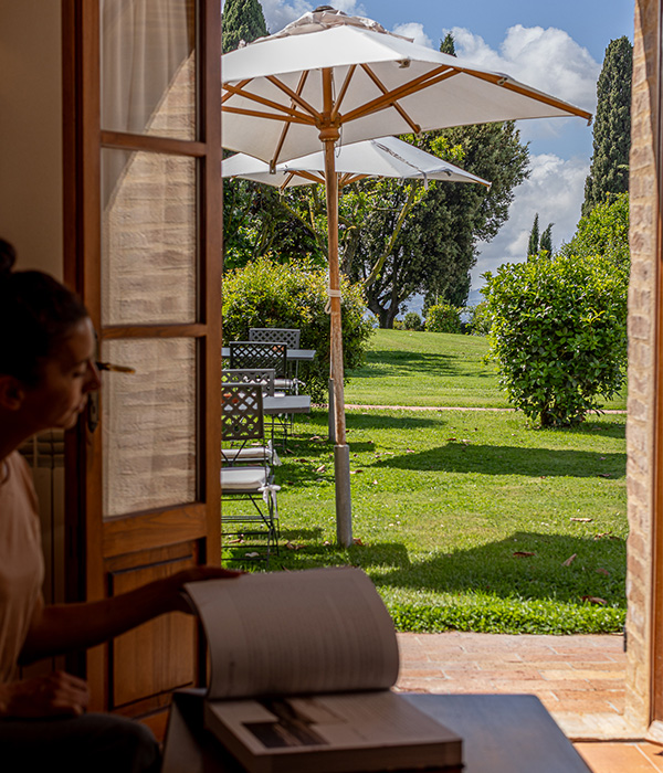 suite with garden